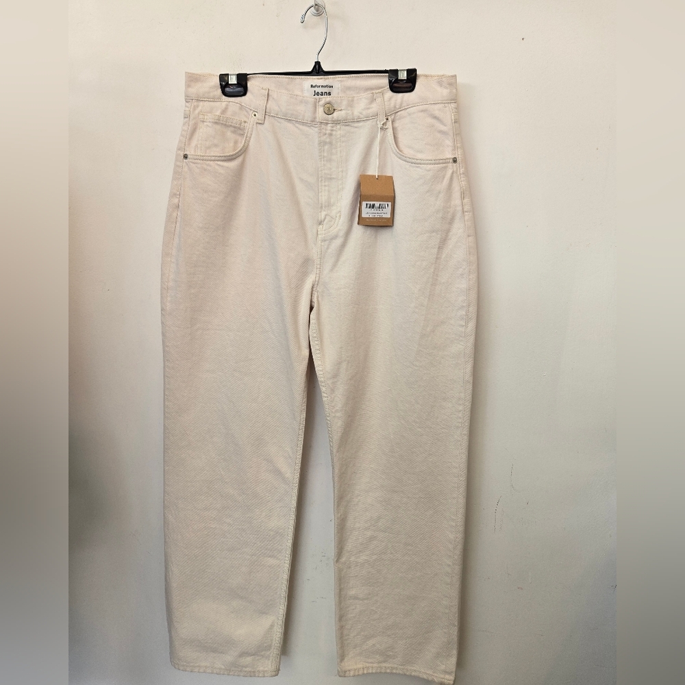 Reformation Abby High Rise Straight Jeans - Size 31